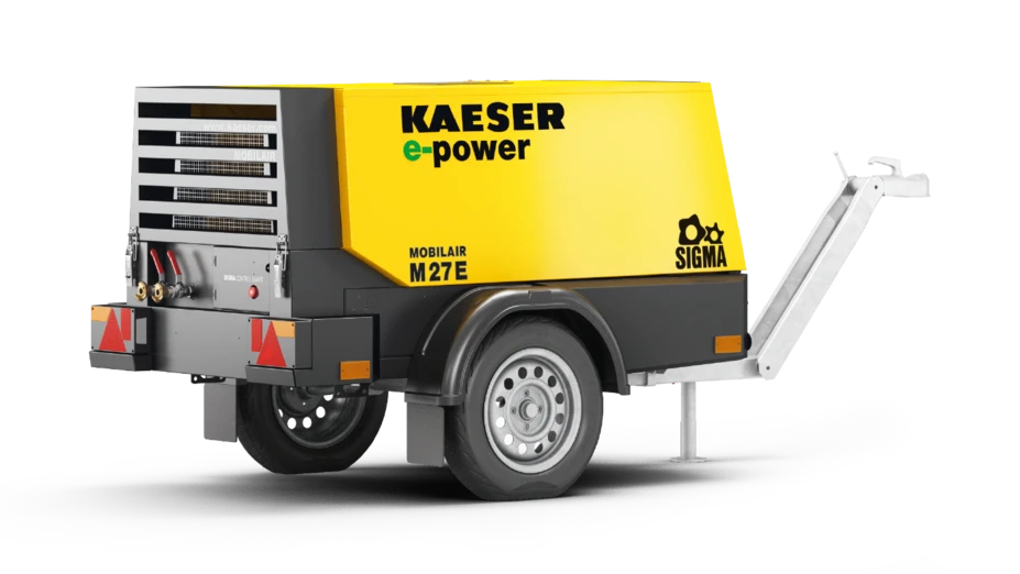 KAESER M27E mobiele compressors
