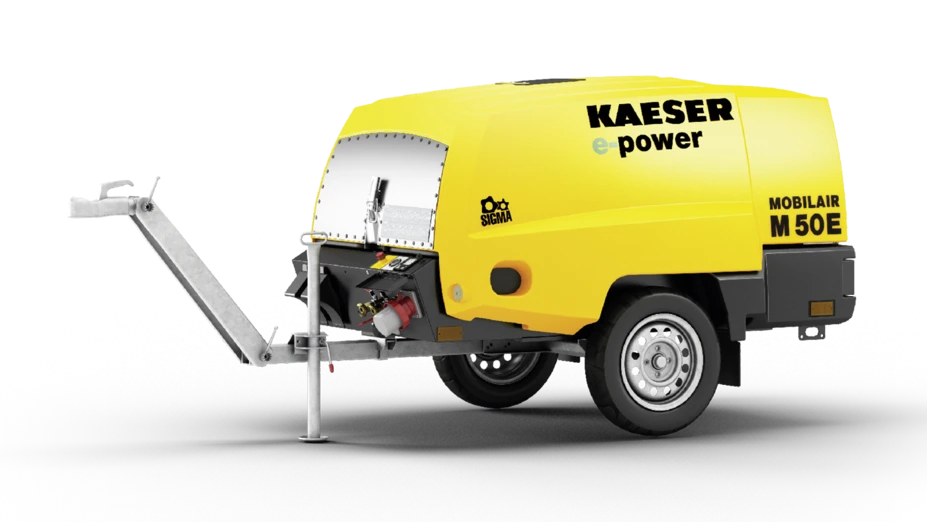 KAESER M50 mobiele compressors