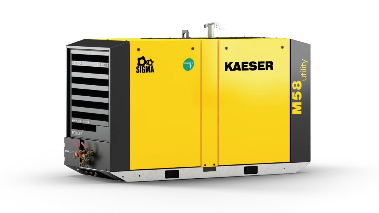 Mobiele kaeser compressor