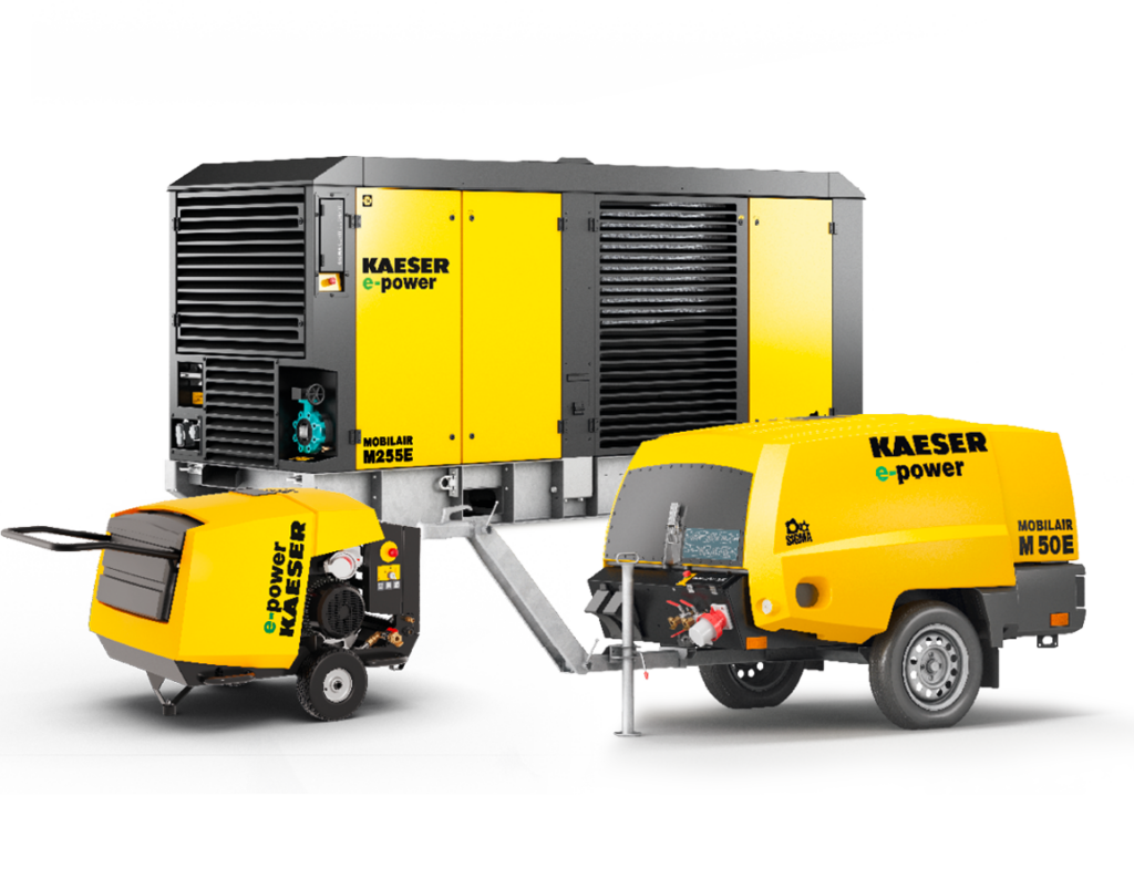 Mobiele compressor